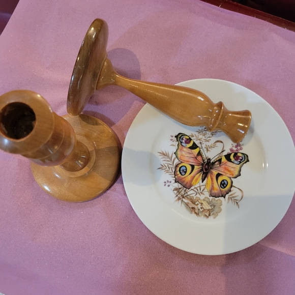 Kuba Bavaria Germany Butterfly Plate Porcelain ~ Pretty! ~ EUC ~ Nature Cottage - Picture 16 of 16